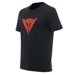 Dainese Dainese T-Shirt Logo Black Fluo Red
