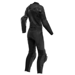 Dainese Mirage Lady Leather 2PCS Suit Black Black White -Motorrijden dainese mirage lady leather 2pcs suit black black white 2