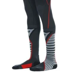 Dainese Thermo Long Socks Black Red -Motorrijden dainese thermo long socks black red 3