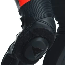 Dainese Tosa 1 Pcs Leather Suit Perf Black Fluo Red White -Motorrijden dainese tosa 1 pcs leather suit perf black fluo red white 8