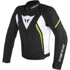 Dainese Avro D2 Zwart Wit Fluo Geel