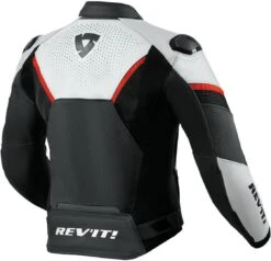 REV'IT! Jacket Matador Black Neon Red -Motorrijden fjl130 1270mb wlr