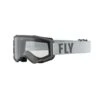 FLY Racing Focus Goggle Grey Dark Grey Clear Lens -Motorrijden fly racing focus goggle grey dark grey clear lens 1