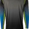 Fly Racing MX Jersey Lite Grey Blue Hi-Vis -Motorrijden fly racing mx jersey lite grey blue hi vis 2