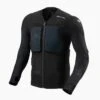 REV'IT! Proteus Black 2 REV'IT! Proteus Black -Motorrijden fpg055 protector jacket proteus black front