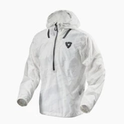 REV'IT! Rain Smock Barrier -Motorrijden frc013 smock barrier mid grey front
