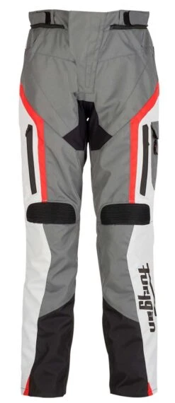 Furygan Apalaches Zwart Grijs Rood -Motorrijden furygan apalaches black grey red motorcycle pants 1