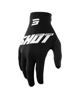 SHOT Burst Zwart -Motorrijden gloves rawblack 0