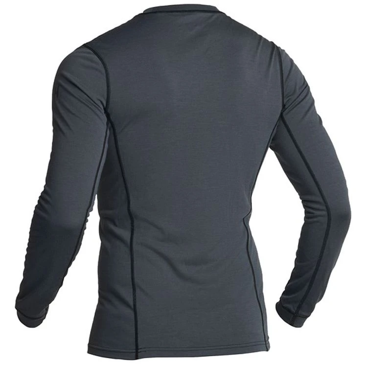 Halvarssons Comfort Sweater Outlast Wool Grey 4 Halvarssons Comfort Sweater Outlast Wool Grey - Afbeelding 2