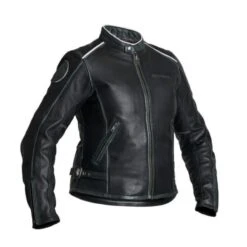 Halvarssons Leather Jacket Nyvall Women Black -Motorrijden halvarssons leather jacket nyvall women black