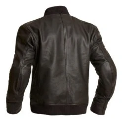 Halvarssons Leather Jacket Torsby Brown -Motorrijden halvarssons leather jacket torsby brown 1