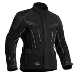 Halvarssons Mora Black -Motorrijden halvarssons mora black motorcycle jacket 4