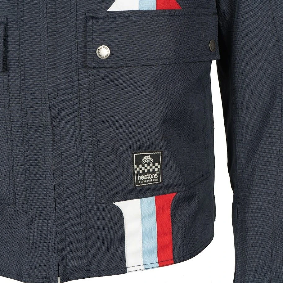 Helstons Hamilton Tissu Technique Blue Jacket 7 Helstons Hamilton Tissu Technique Blue Jacket - Afbeelding 5