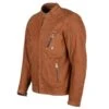 Helstons Colt Brown Nubuck Leather Jacket -Motorrijden helstons colt brown nubuck leather jacket 1