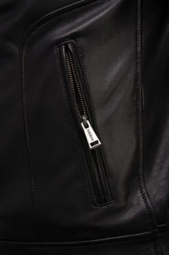 Helstons Elron Leather Rag Black -Motorrijden helstons elron leather rag black 4