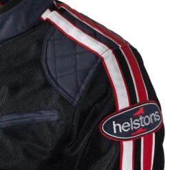 Helstons Pace Air Mesh Fabric Blue Red White Jacket -Motorrijden helstons pace air mesh fabric blue red white jacket3