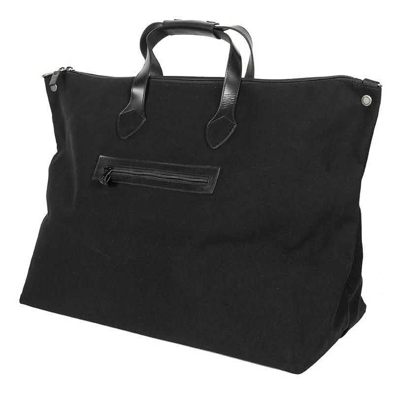Helstons Journey Bag Black Canvas Bag 8 Helstons Journey Bag Black Canvas Bag - Afbeelding 6