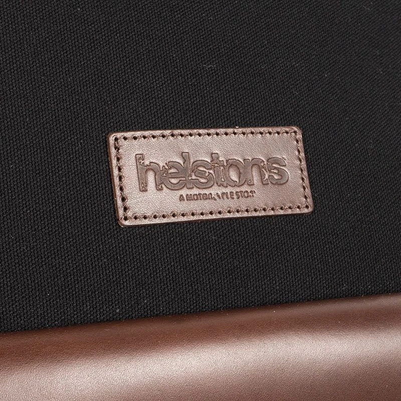 Helstons Works Black Canvas Bag 5 Helstons Works Black Canvas Bag - Afbeelding 3