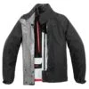 Spidi Insideout Laminated Black Motorcycle Jacket -Motorrijden insideout x95 026 over the jacket 01