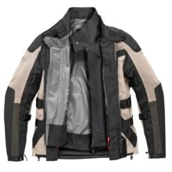Spidi Insideout Laminated Black Motorcycle Jacket -Motorrijden insideout x95 026 under the jacket