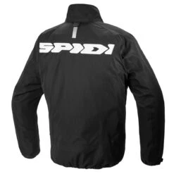 Spidi Insideout Laminated Black Motorcycle Jacket -Motorrijden insideout x95 026 back