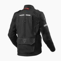 REV'IT! Sand 4 H2O Black -Motorrijden jacket sand 4 h2o black back