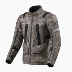 REV'IT! Sand 4 H2O Camo Brown -Motorrijden jacket sand 4 h2o camo brown front