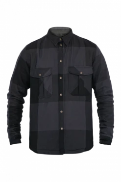 John Doe Motoshirt Big Block Grey Black -Motorrijden john doe motoshirt big block grey black 1