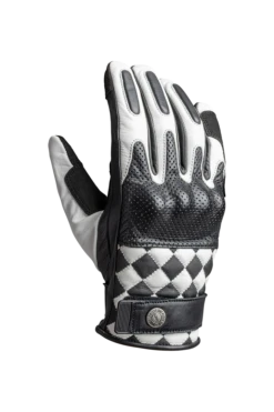 John Doe Tracker Race Wit/Zwart -Motorrijden john doe tracker race white black 1