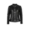 Helstons Kate Leather Soft Stretch Black Black Jacket 1 Helstons Kate Leather Soft Stretch Black Black Jacket -Motorrijden kate2