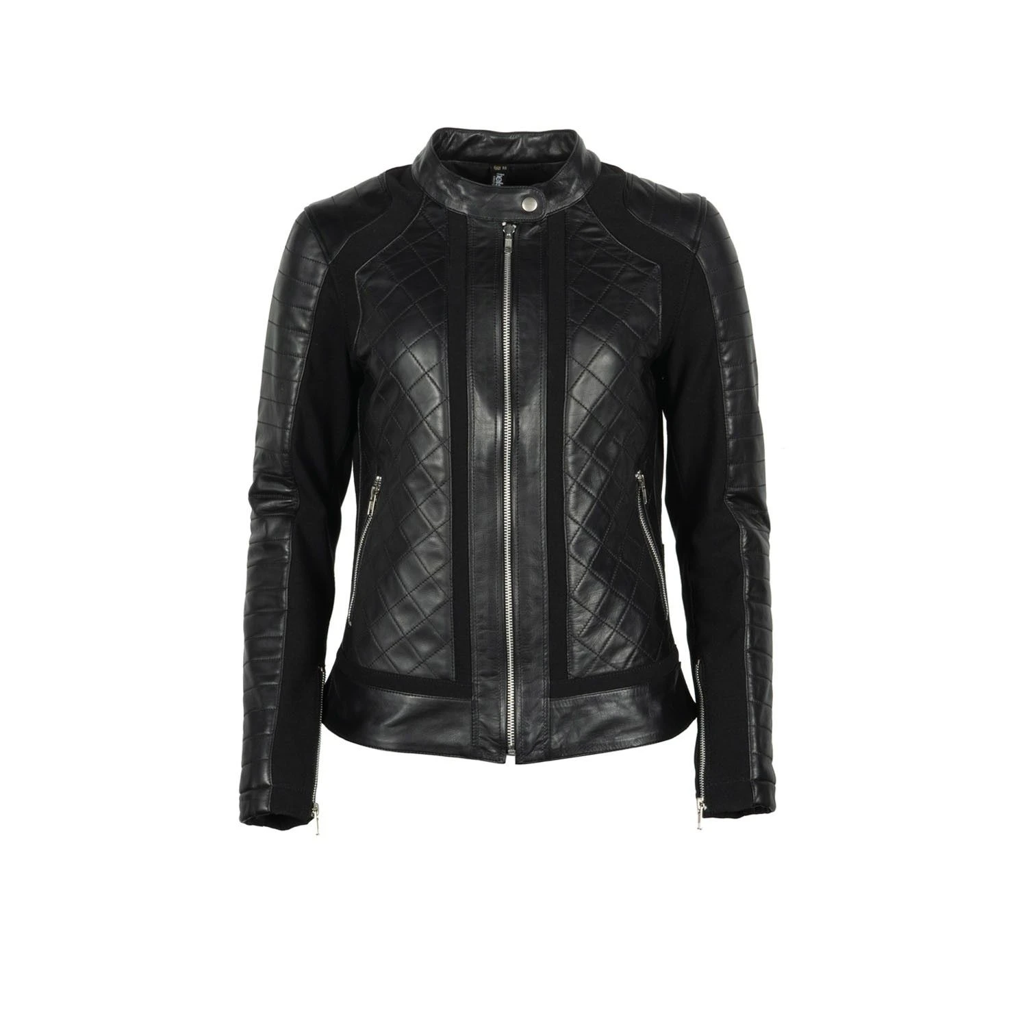 Helstons Kate Leather Soft Stretch Black Black Jacket 3 Helstons Kate Leather Soft Stretch Black Black Jacket