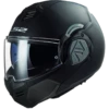 LS2 FF906 Advant Solid Mat Zwart Systeemhelm -Motorrijden ls2 ff906 advant solid matt black modular helmet