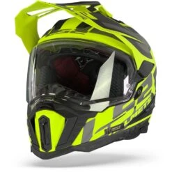 LS2 MX701 Explorer Alter Mat Zwart Hi-Vis Geel Adventure Helm -Motorrijden ls2 mc701 explorer alter matt black hivis yellow frontpage