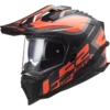 LS2 MX701 Explorer Alter Mat Zwart Fluo Oranje 06 Adventure Helm