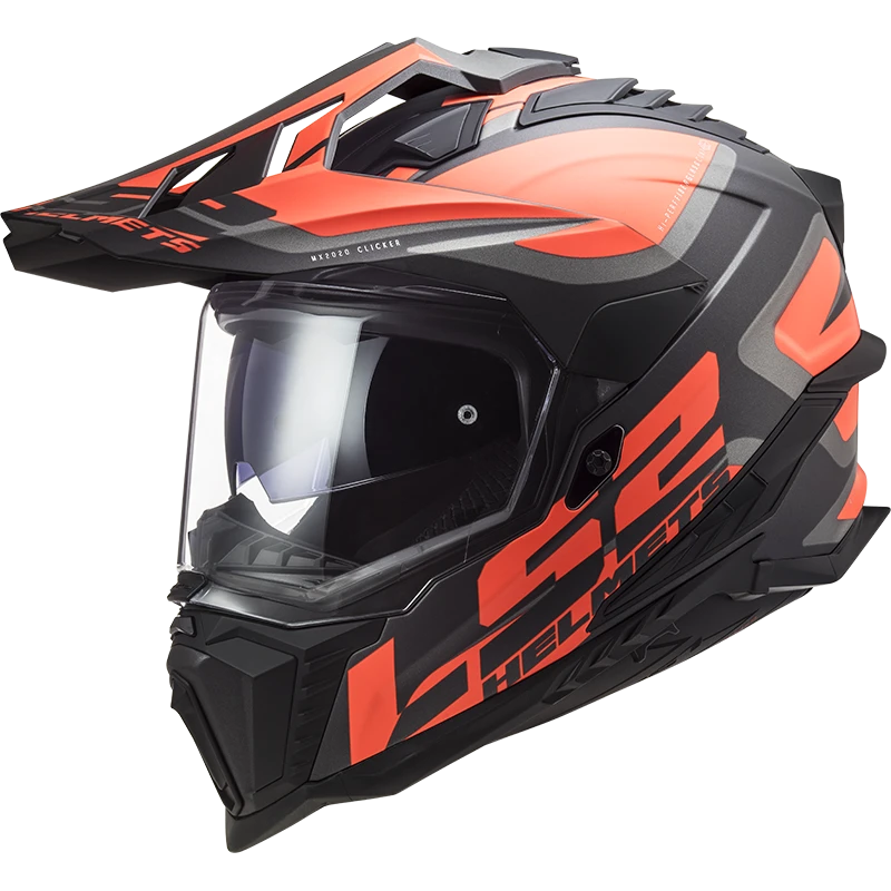 LS2 MX701 Explorer Alter Mat Zwart Fluo Oranje 06 Adventure Helm 3 LS2 MX701 Explorer Alter Mat Zwart Fluo Oranje 06 Adventure Helm