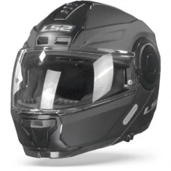 LS2 FF902 Scope Solid Mat Zwart Systeemhelm -Motorrijden ls2ff902scopesolidmattblack frontpage