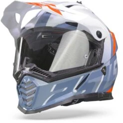 LS2 MX436 Pioneer Evo Evolve Wit Kobalt Adventure Helm -Motorrijden ls2mx436pioneerevoevolvewhitecobalt frontpage