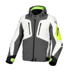 Macna Angle Grey Yellow Jackets Textile Waterproof -Motorrijden macna angle grey yellow jackets textile waterproof motorcycle jacket 3