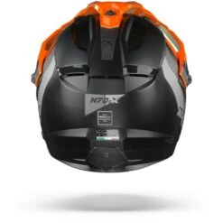 Nolan N70-2 X Decurio 31 Flat Zwart Oranje Wit Antraciet Multihelm -Motorrijden n70 2 x decurio n com flat black 31.19 1