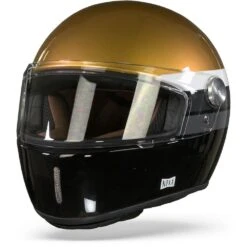 Nexx X.G100R Gallon Goud Zwart Integraalhelm -Motorrijden nexx x g100 gallon gold black frontpage
