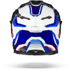 Nexx X.WED2 Columbus Blauw Rood Adventure Helm -Motorrijden nexx x wed2 columbus blue red.19 1