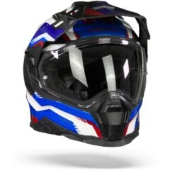 Nexx X.WED2 Columbus Blauw Rood Adventure Helm -Motorrijden nexx x wed2 columbus blue red.35 1