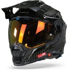 Nexx X.WRL Atika Zwart Grijs Adventure Helm -Motorrijden nexx x.wrl atika black grey frontpage