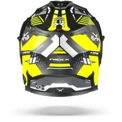 Nexx X.WED2 Wild Country Zwart Neon Geel Mat Adventure Helm -Motorrijden nexx x.wed2 wild country black neon yellow matt.19 1