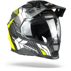 Nexx X.WED2 Wild Country Zwart Neon Geel Mat Adventure Helm -Motorrijden nexx x.wed2 wild country black neon yellow matt.33 1