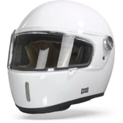 Nexx X.G100R Purist Wit Integraalhelm -Motorrijden nexxx.g100rpuristwhite frontpage 1