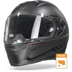 Nexx X.R2 Redline Zwart Mat Integraalhelm -Motorrijden nexxx.r2redlineblackmatt frontpage 1