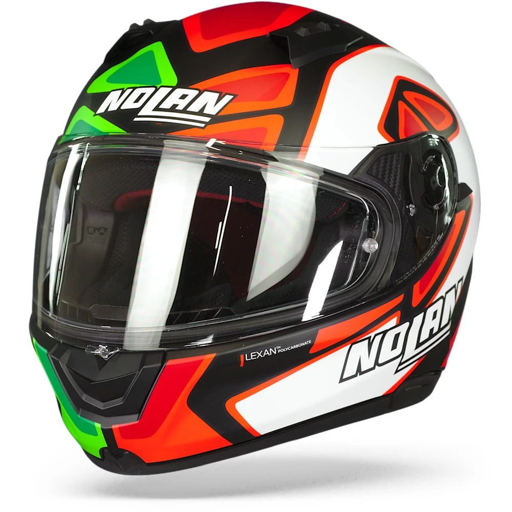 Nolan N60-6 Gemini Replica 46 D. Petrucci Misano Mat Zwart Integraalhelm 4 Nolan N60-6 Gemini Replica 46 D. Petrucci Misano Mat Zwart Integraalhelm - Afbeelding 2