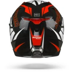 Nolan N87 Originality 065 Zwart Rood Wit Integraalhelm -Motorrijden nolan x lite n87 orginality 65.19 1