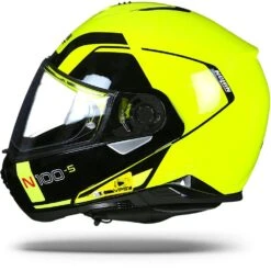 Nolan N100-5 Consistency LED Geel N-Com 026 Systeemhelm -Motorrijden nolann100 5consistencyyellow.10